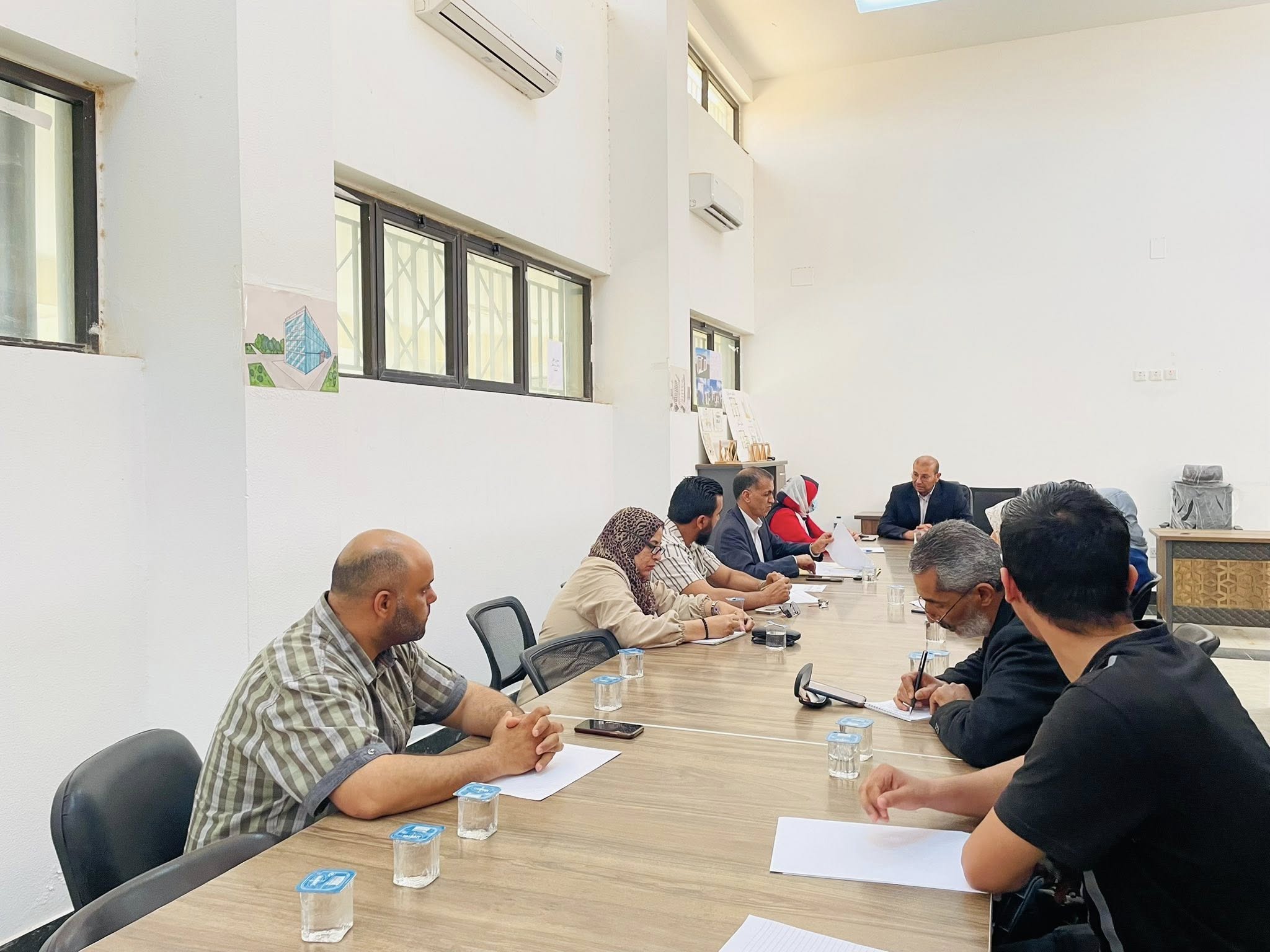 اجتماع مجلس كلية العلوم 