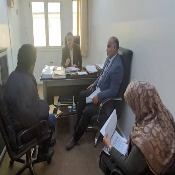 اجتماع قسم الجودة وتقييم الأداء بالكلية