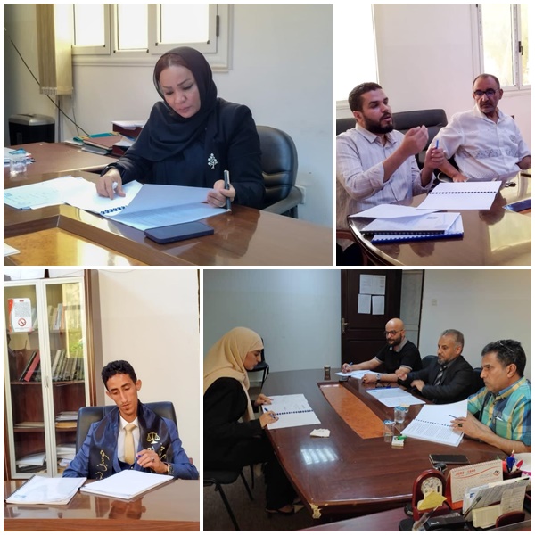 مناقشة مشاريع تخرج 2023