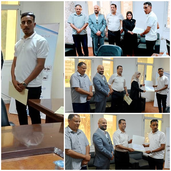 بتاريخ اليوم  الاحد 2/6/2024  اتحاد الطلبة بكلية القانون يكرم رئيس واعضاء اللجنة التحضيرية للمحكمة الصورية في الدورة الخامسة والعشرون لانعقادها