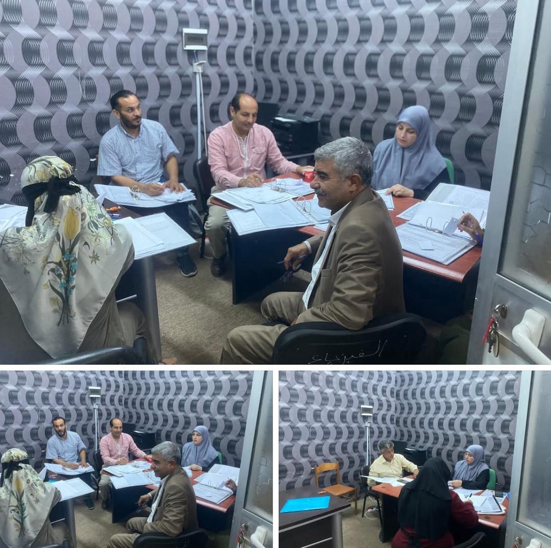 ورشة عمل بخصوص المؤشرات الخاصة بمعاير البرنامج التعليمي -كلية التربية